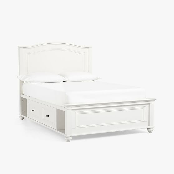 Chelsea Teen Storage Bed Pottery Barn, Pottery Barn White Twin Bed