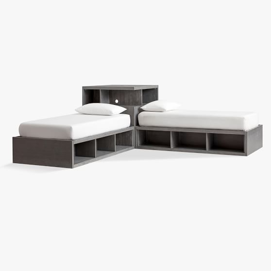 l shaped corner beds