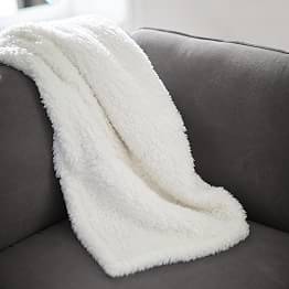 Cozy Recycled Sherpa Bed Blanket