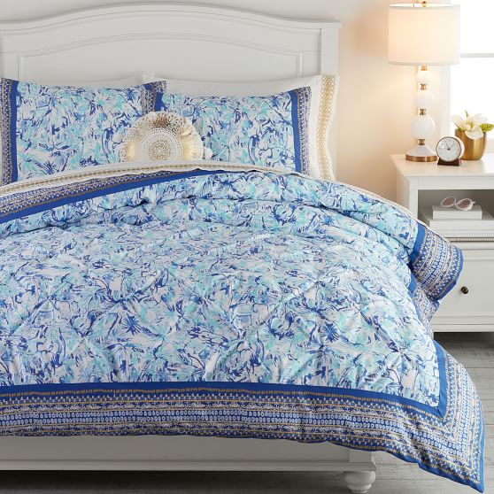 pottery barn elephant bedding