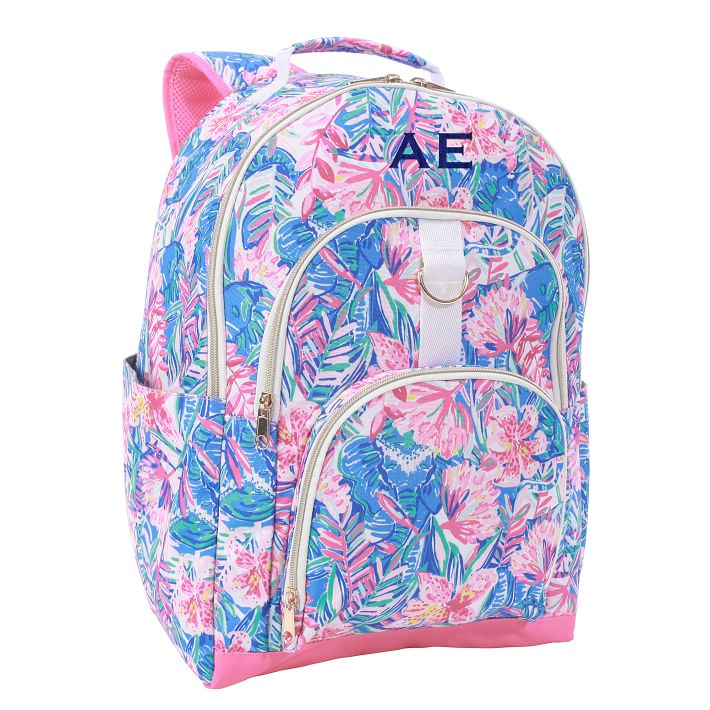 lilly pulitzer inspired backpack