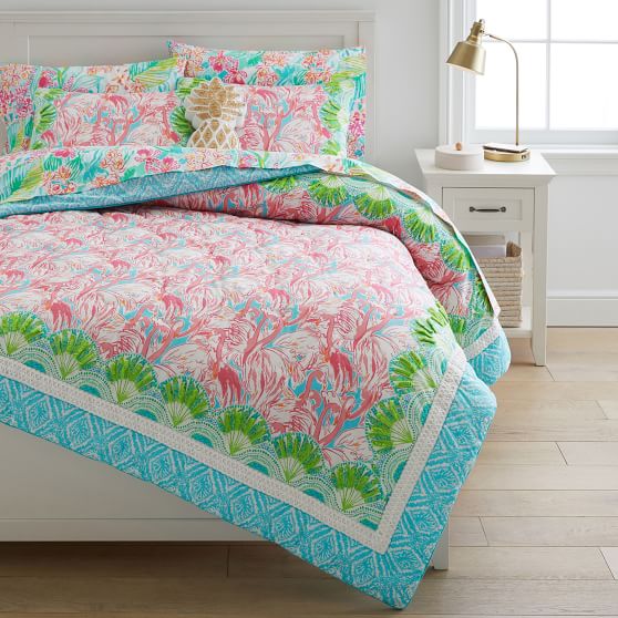lilly pulitzer euro sham