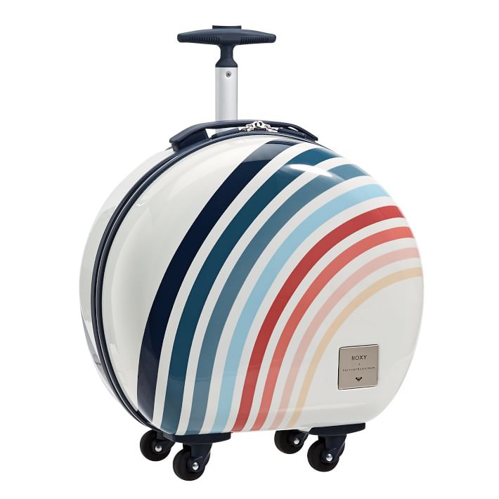 round suitcase
