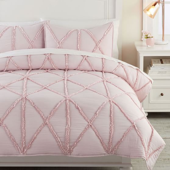 Light Pink Bedding Pottery Barn Teen
