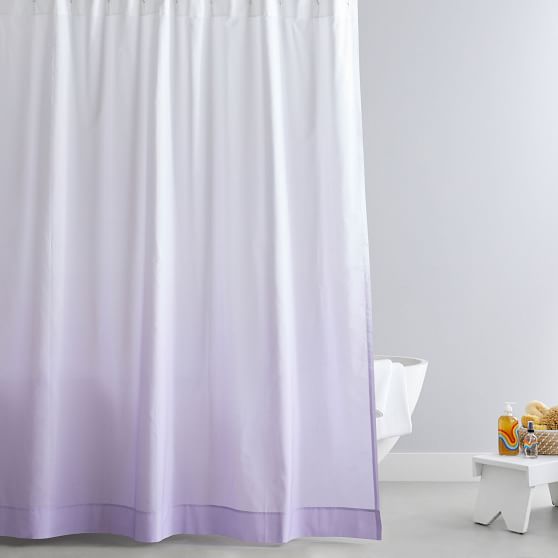 Purple Shower Curtains Pottery Barn Teen, Pottery Barn Shower Curtains Extra Long
