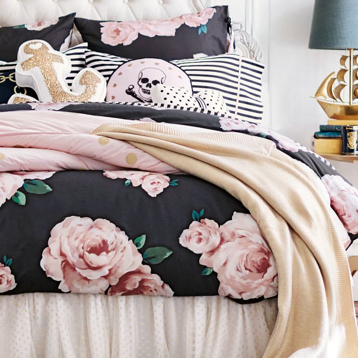 pottery barn rose duvet