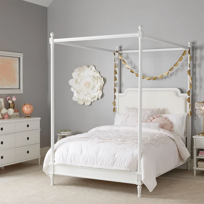 Colette Canopy Bed | Pottery Barn Teen