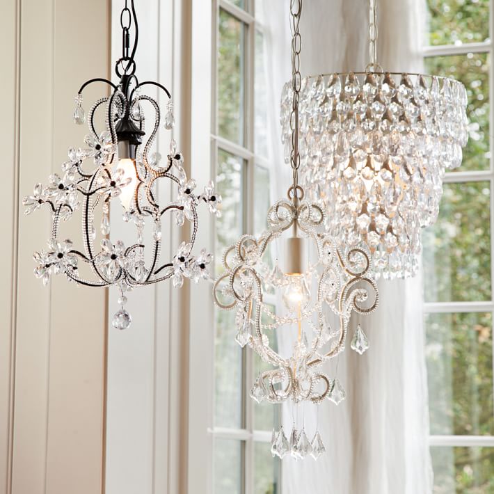 pottery barn teardrop chandelier