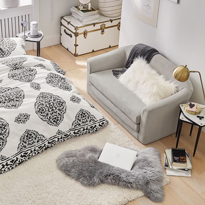 Ashton Sleeper Sofa (38") Teen Sofa Pottery Barn Teen