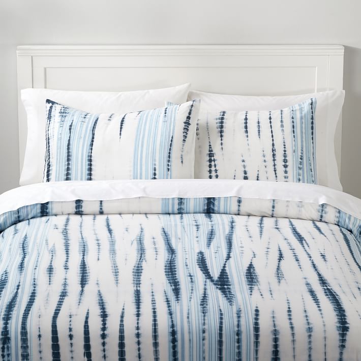 pottery barn tie dye duvet