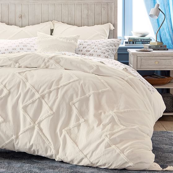 pottery barn twin xl duvet