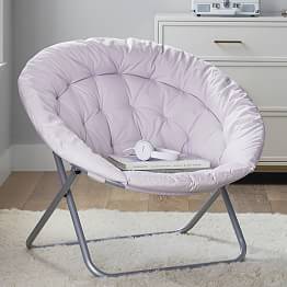 Canvas Lilac Hang-A-Round Chair