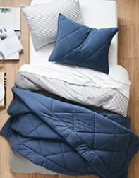Pottery Barn teen saylor Stripe Bed Dorm Bed in Bag Sheets duvet XL Twin 3 PC 