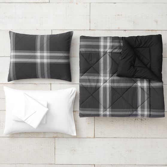 Twin Plaid Bedding Pottery Barn Teen