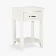 Pottery Barn Kids Fillmore Nightstand bedside end coffee table antique white 