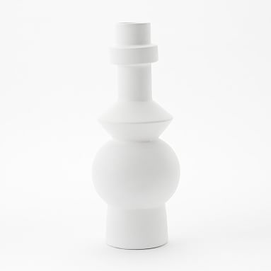 Ceramic Totem Vase, 16.5