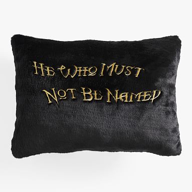Harry Potter He Who Must Not Be Named Pillow, 12x16