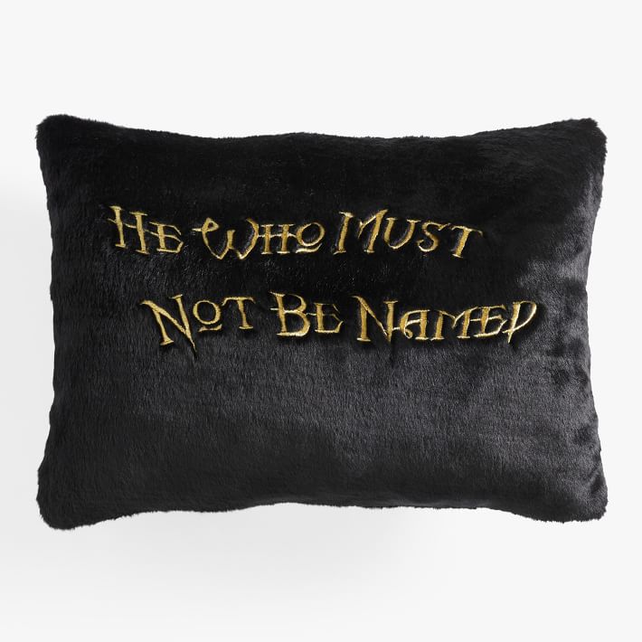 Harry Potter™ He-Who-Must-Not-Be-Named Pillow
