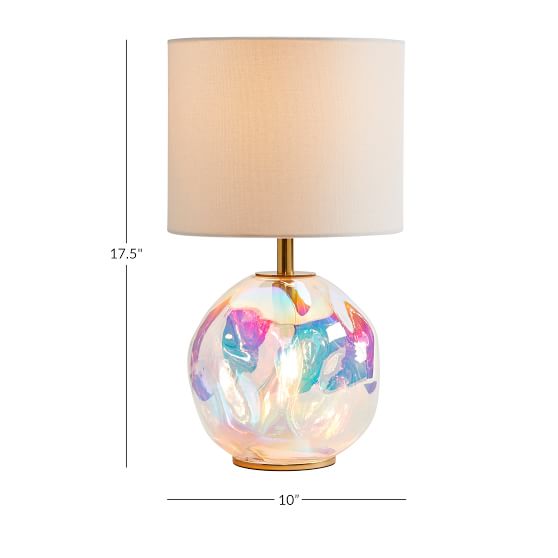 amber glass globe light