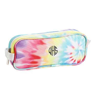 Gear-Up Rainbow Tie Dye Recycled Pencil Case