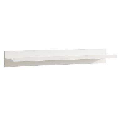No Nails Wall Ledge, White, 24 in.