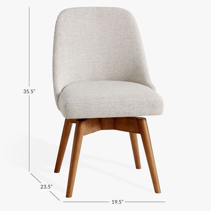 west elm swivel chair office