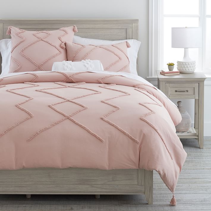 pottery barn ashlyn tufted comforter