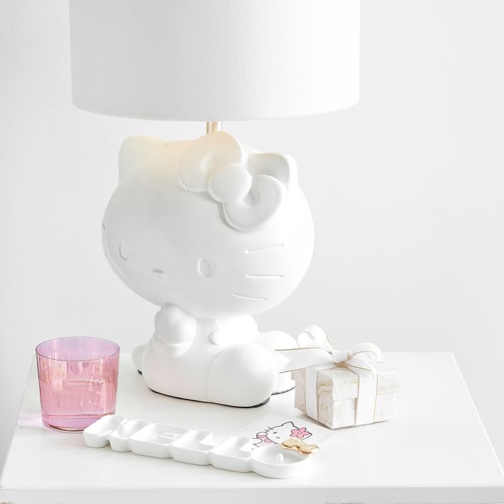 hello kitty white lamp