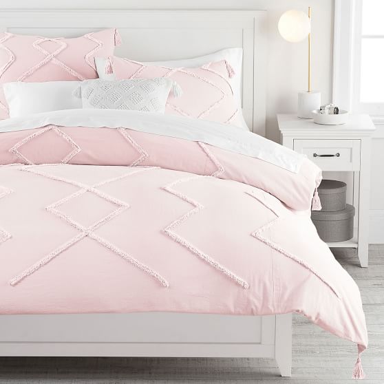 Pottery Barn Teen Pottery Barn Teen Peyton  twin duvet  pink New with tag 