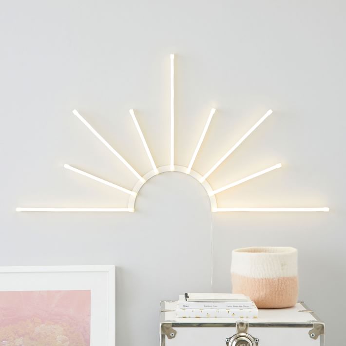 Sun Burst LED Wall Light