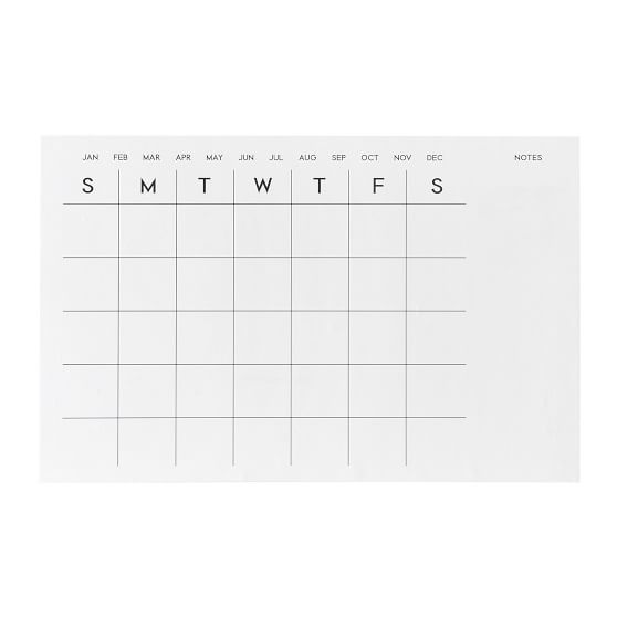 Dry Erase Calendar Pottery Barn Teen