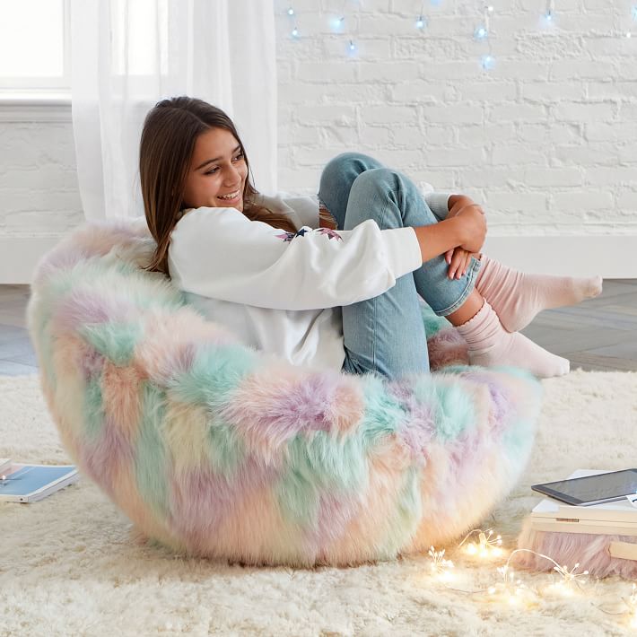 pottery barn unicorn chair