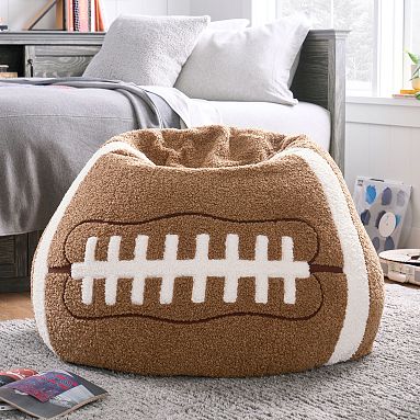 large football bean bag chair