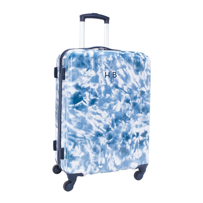 tie dye carry on luggage