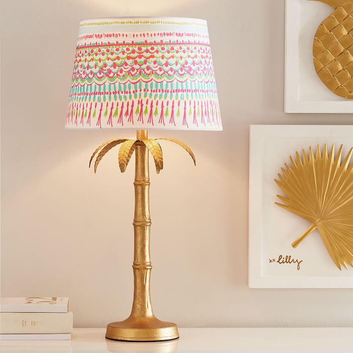 lilly pulitzer capiz pineapple lamp