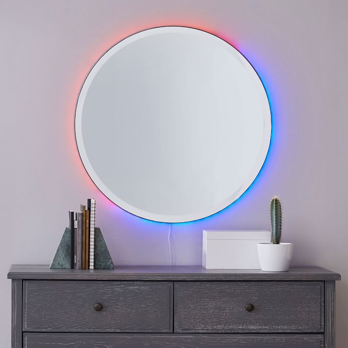 Ombre Ambient Backlit LED Mirror