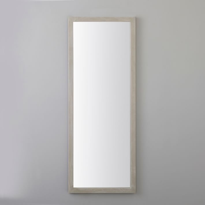 Wood Framed Double Length Mirror