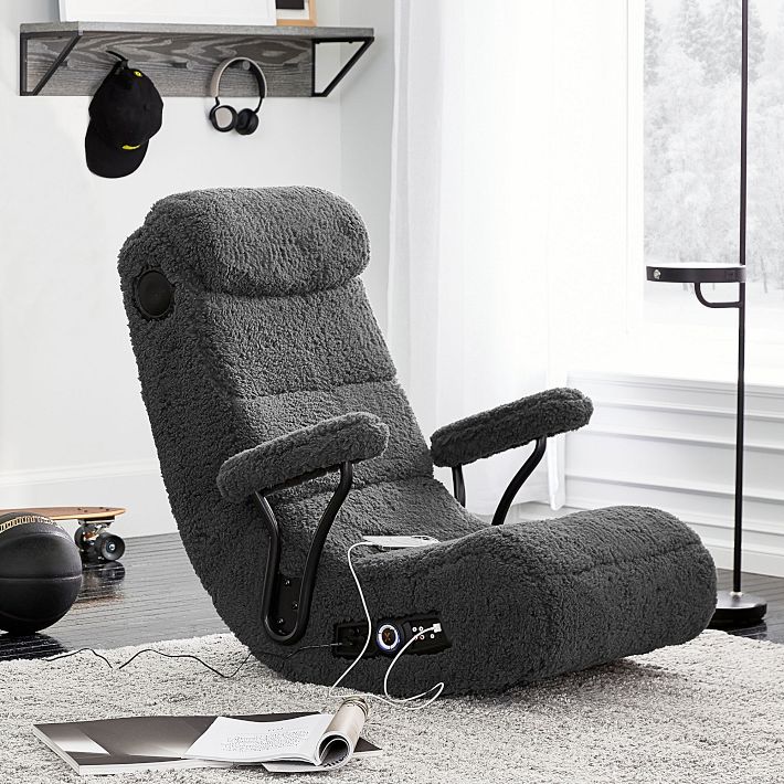 pottery barn sherpa gaming chair