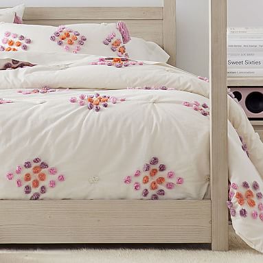 Luna Diamond Tufted Quilt \u0026 Sham - Pink 