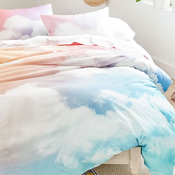 Oceana Sunset Organic Duvet Cover 