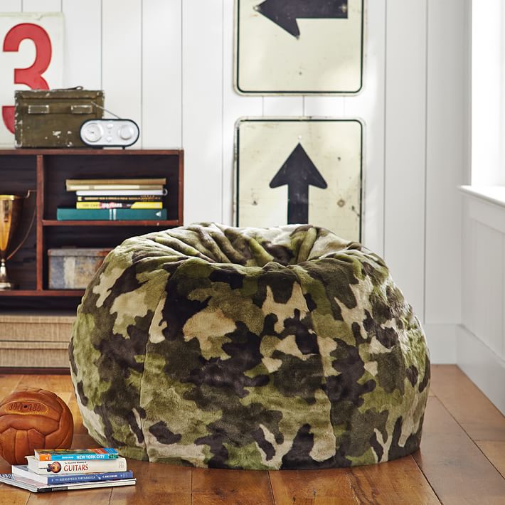 camo beanbag