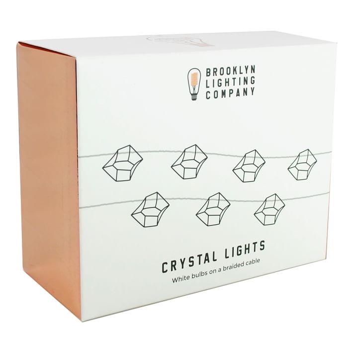 crystal rock string lights