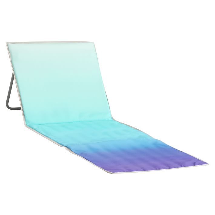 sunshade tent and lounger