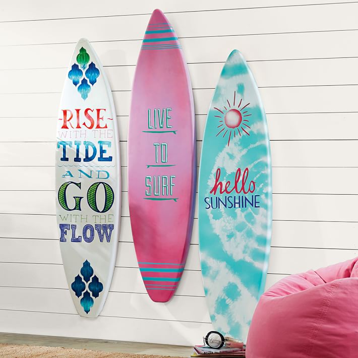 pottery barn surf board