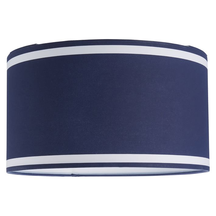 navy flush mount light