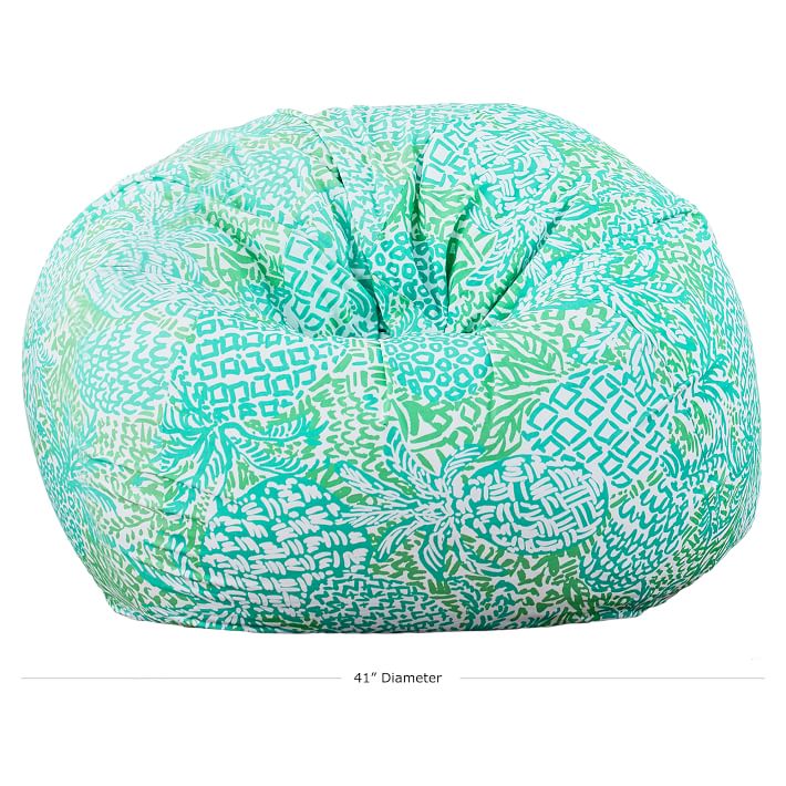 lilly pulitzer bean bag chair