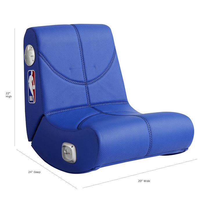 nba mini rocker speaker chair