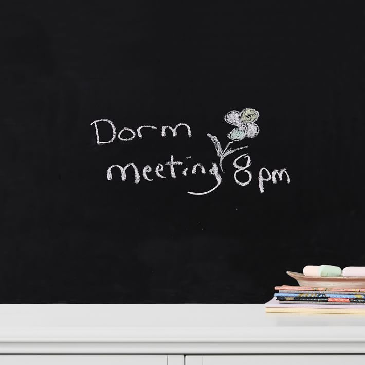 Chalk Peel and Stick NuWallpaper™, 20"x18' Pottery Barn Teen