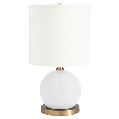 Mini Tilda Table Lamp, White