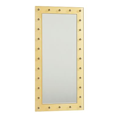 Marquee Mirror Wall Light,Antique Gold, Large, Standard Parcel